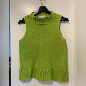 Westbound Lime Green Knit Top